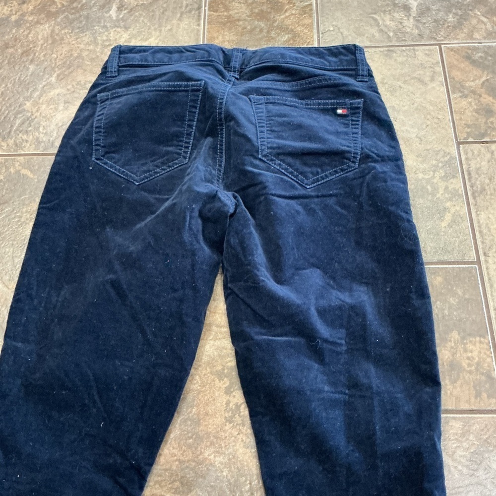 🥵 Tommy Hilfiger Dark Blue velvet Pants - Picture 6 of 6